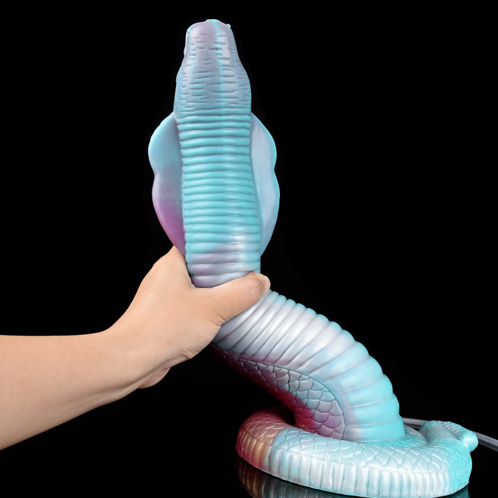 Gode anal monstre serpent giclant - Jouets sexuels anaux fantastiques en silicone à grosse aspiration pour femmes