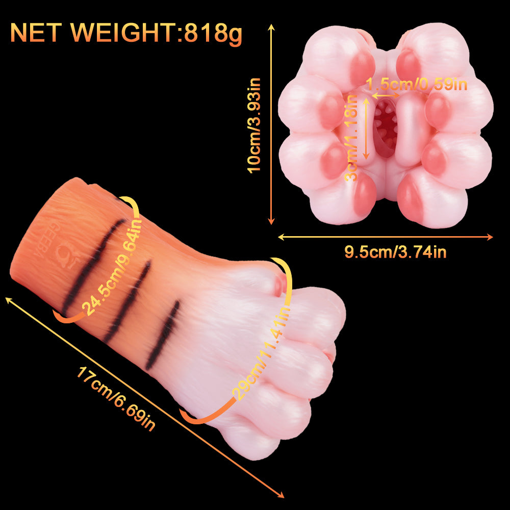 Tigerpaw Pussies Taschenmasturbator – Fantasie-Penismassage, praktisches Sexspielzeug für Männer