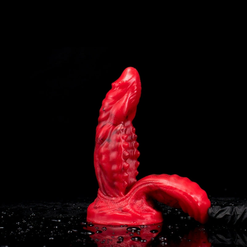Doppelseitiger Fantasy Butt Plug Drakes Dick – Weiches, dem Körper angepasstes Sexspielzeug aus Silikon