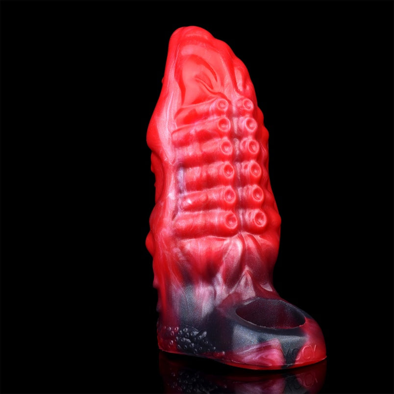 Gode vibrant Octopus - Fantasy Tentacledildo, extension de pénis, masturbation