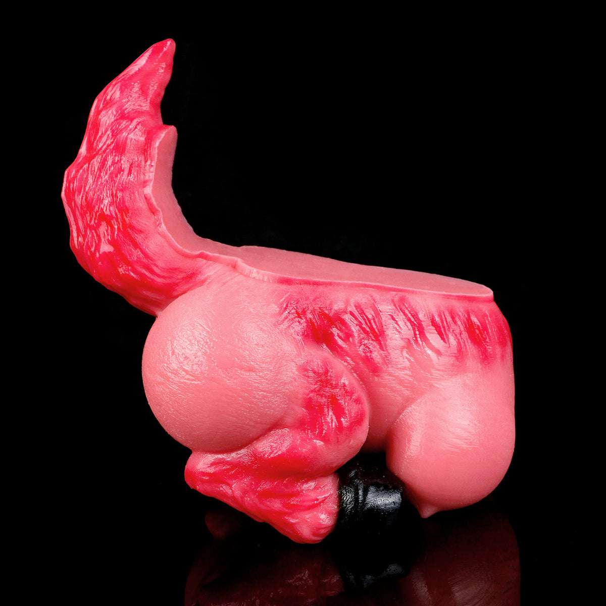Zweikanal-Pferde-Muschi-Mini-Sexpuppe – Fellige Fantasy-Taschenmuschi für Männer