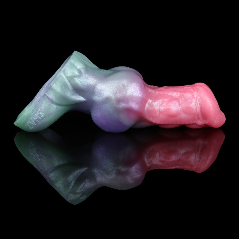 Fantasy Canine Muscle Penis Sleeve – Farbiger Penis-Extender aus Silikon für Männer