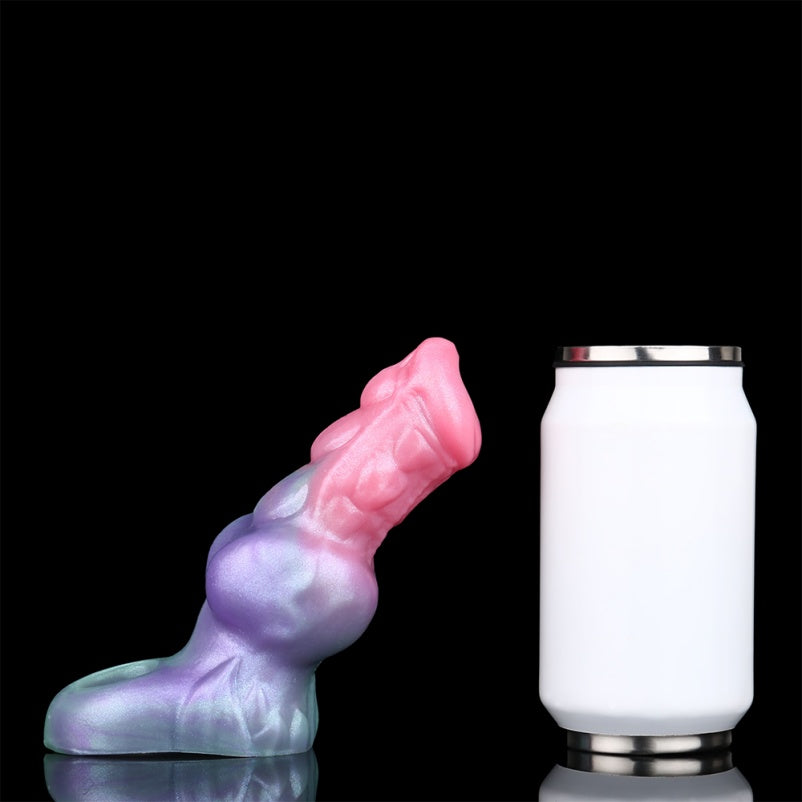 Fantasy Canine Muscle Penis Sleeve – Farbiger Penis-Extender aus Silikon für Männer