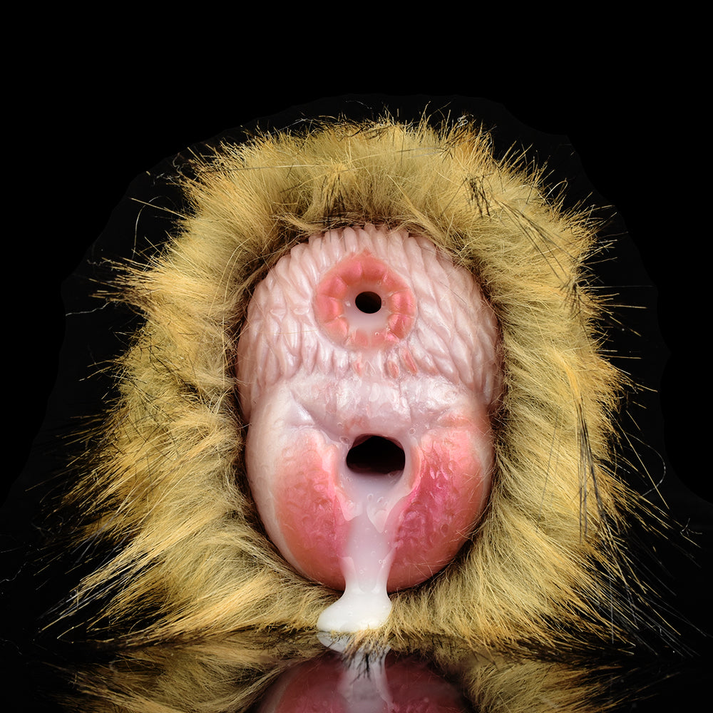 Poupée sexuelle poilue gorille africain, masturbateur de poche - Chatte animale, gode, fellation