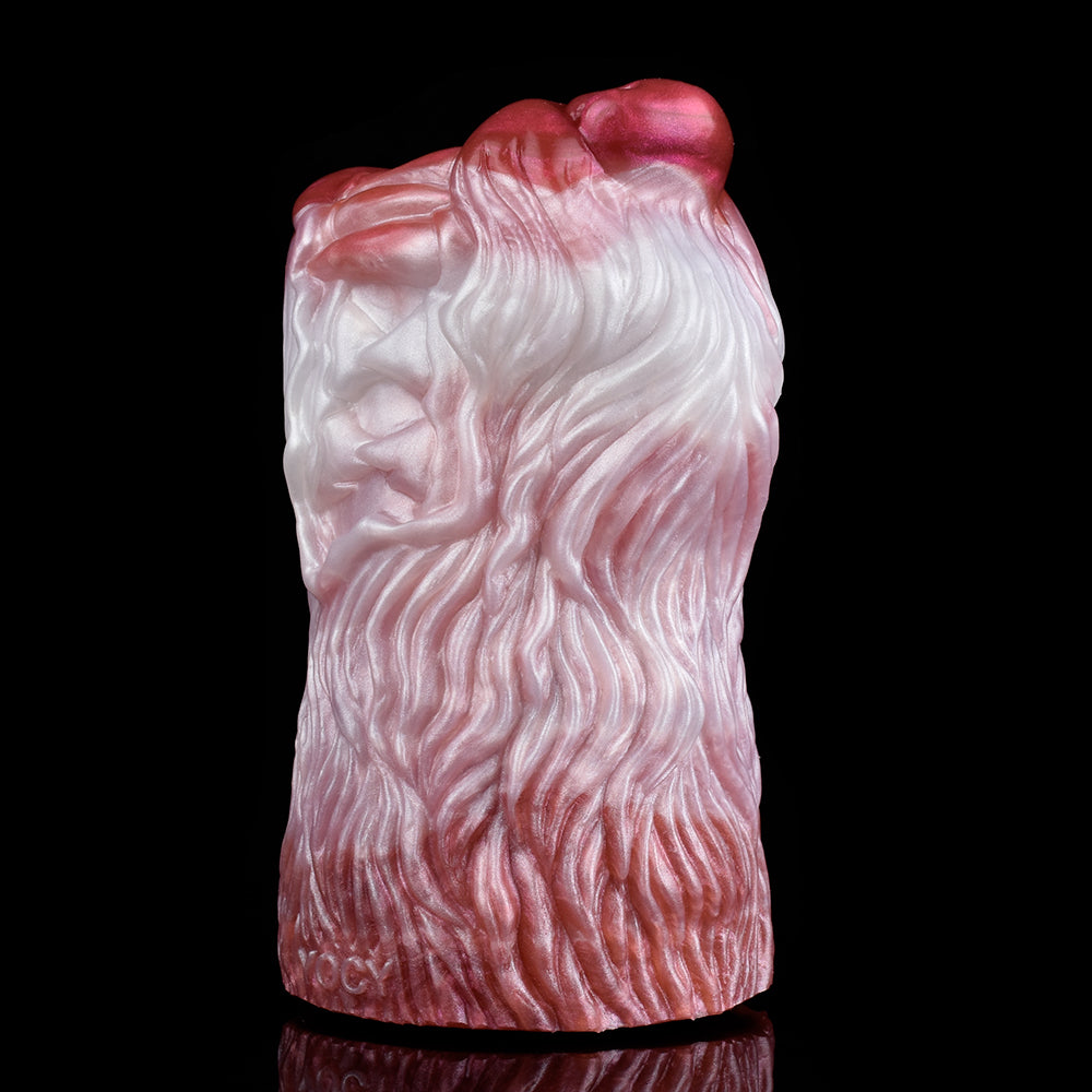 Masturbateur masculin de chatte de poche de vagin de chien - jouets sexuels de pénis des hommes de silicone de double canal