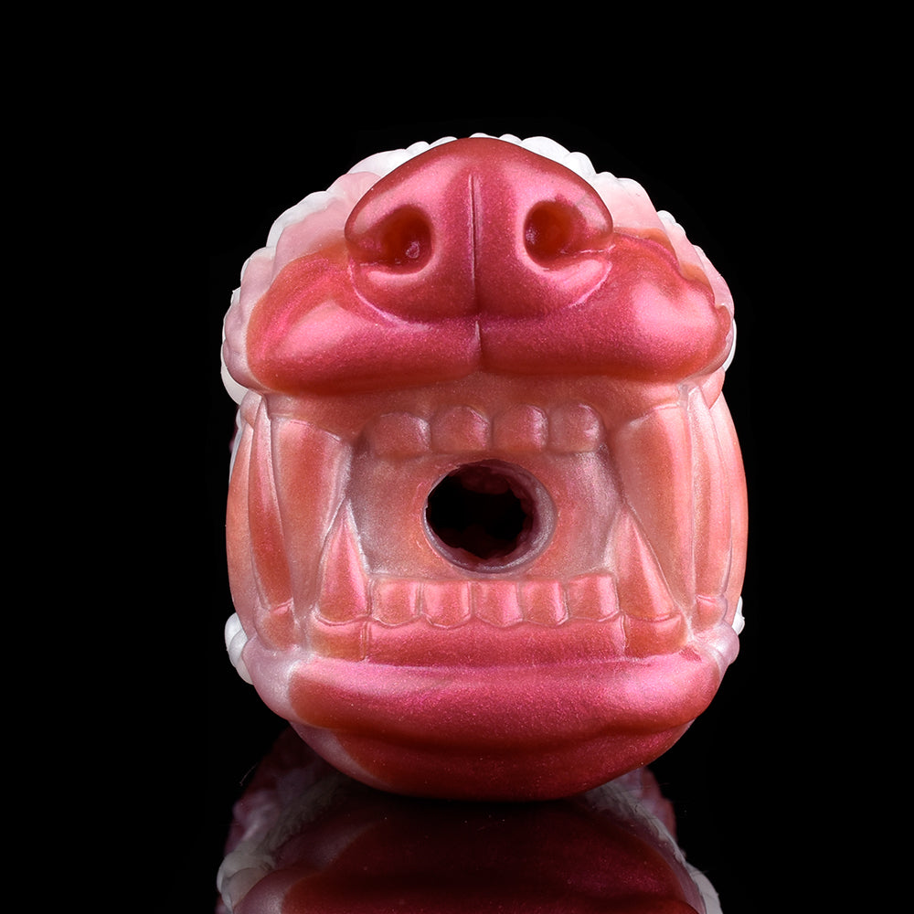 Masturbateur masculin de chatte de poche de vagin de chien - jouets sexuels de pénis des hommes de silicone de double canal