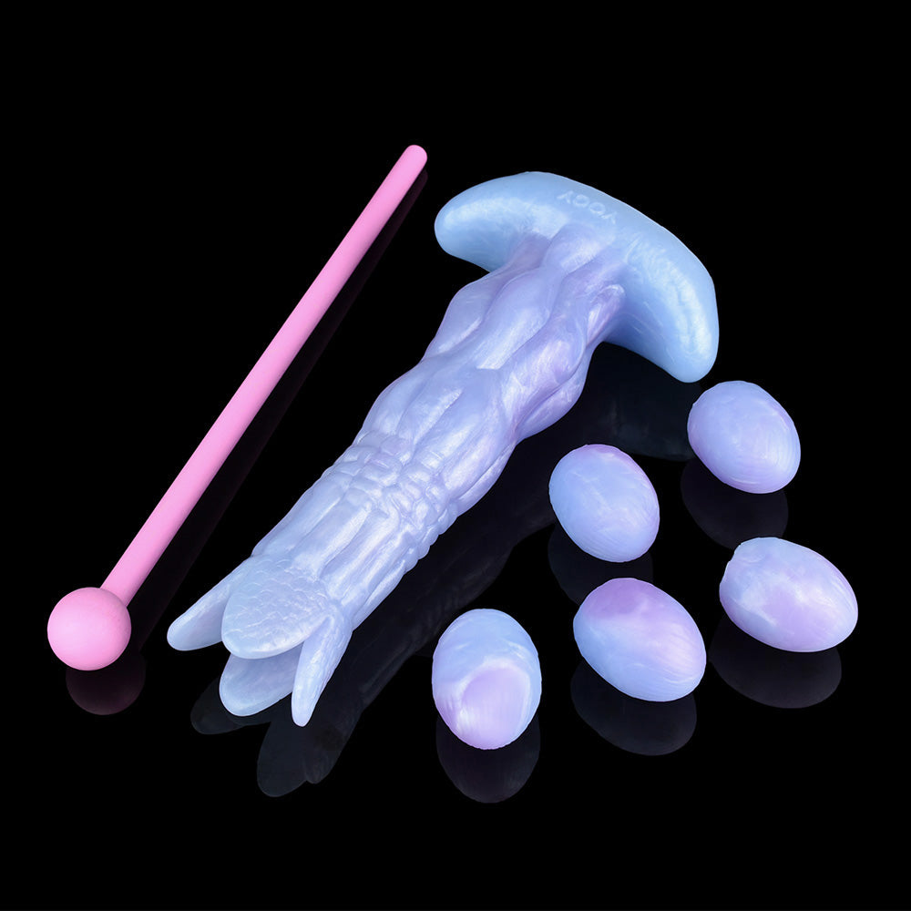Sea Rabbit Ovipositor Butt Plug - Fantasy Silicone Ovipostion Anal Stimluator