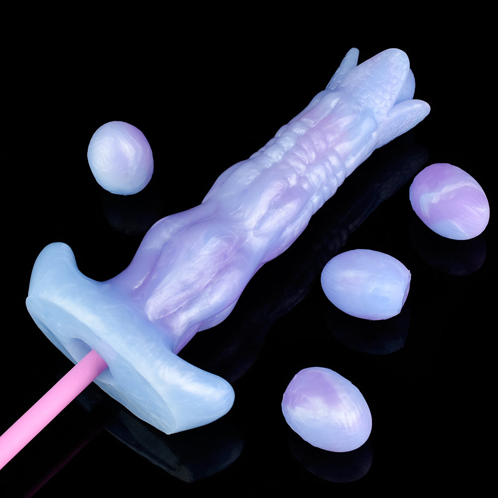Sea Rabbit Ovipositor Butt Plug - Fantasy Silicone Ovipostion Anal Stimluator