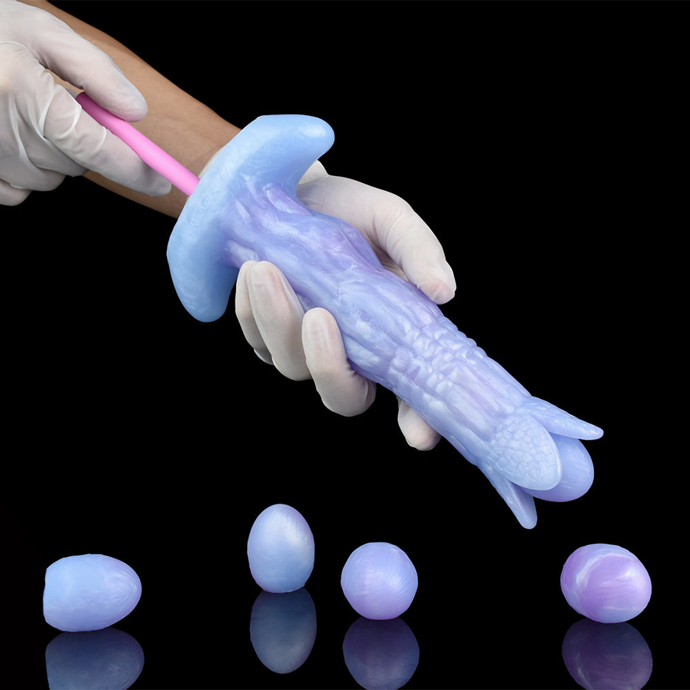 Sea Rabbit Ovipositor Butt Plug - Fantasy Silicone Ovipostion Anal Stimluator