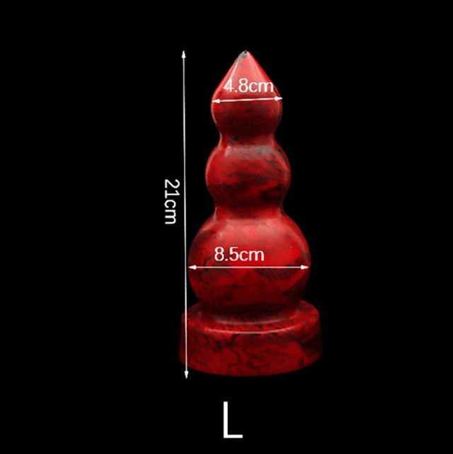 Silikon-Analdildos – riesiger weicher Analplug, Prostata-Massagemilch für Männer und Frauen