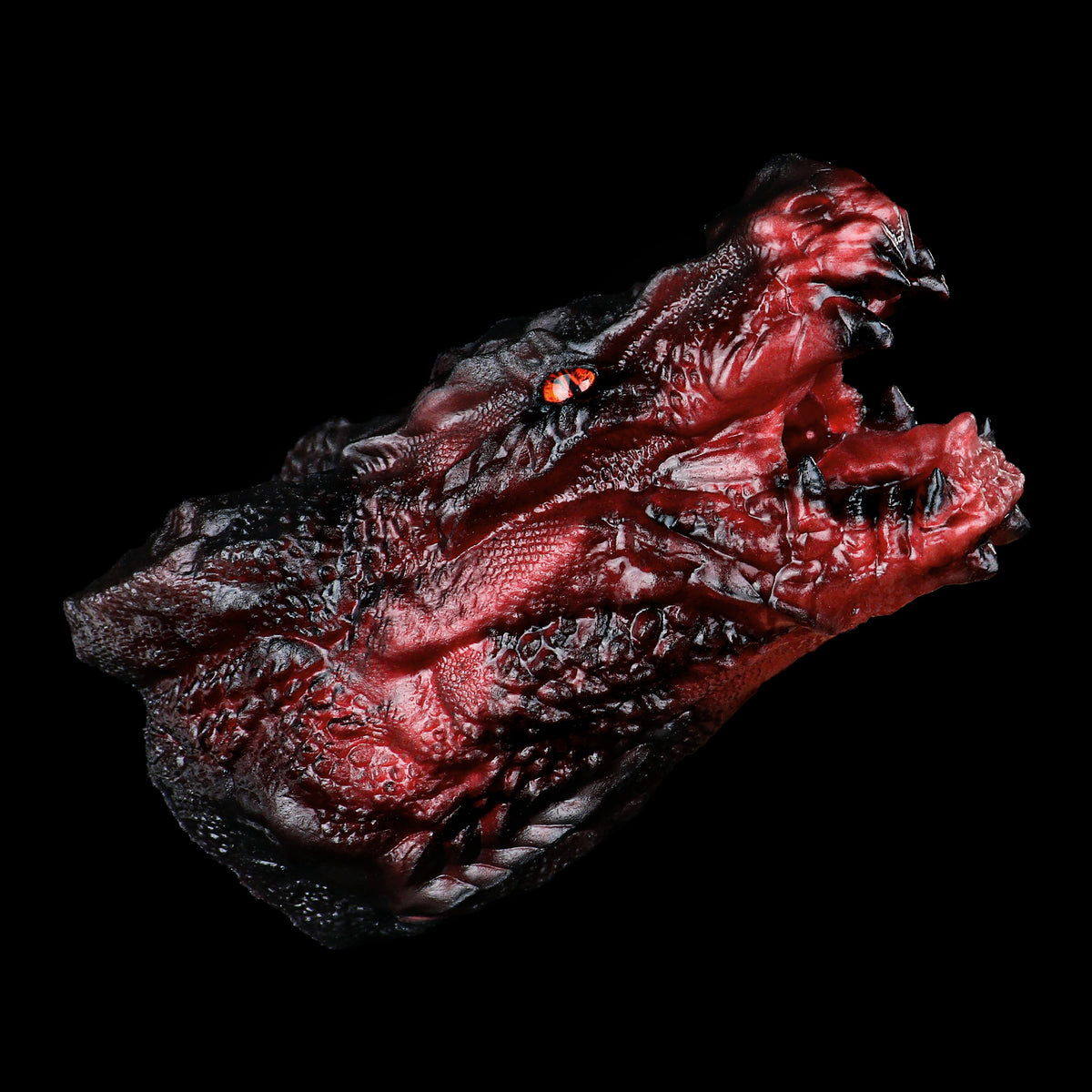 Hell Demon Dragon Head Fantasy Sex Doll – Silicone Alien Masturbating Pussy for Simulated Blowjobs