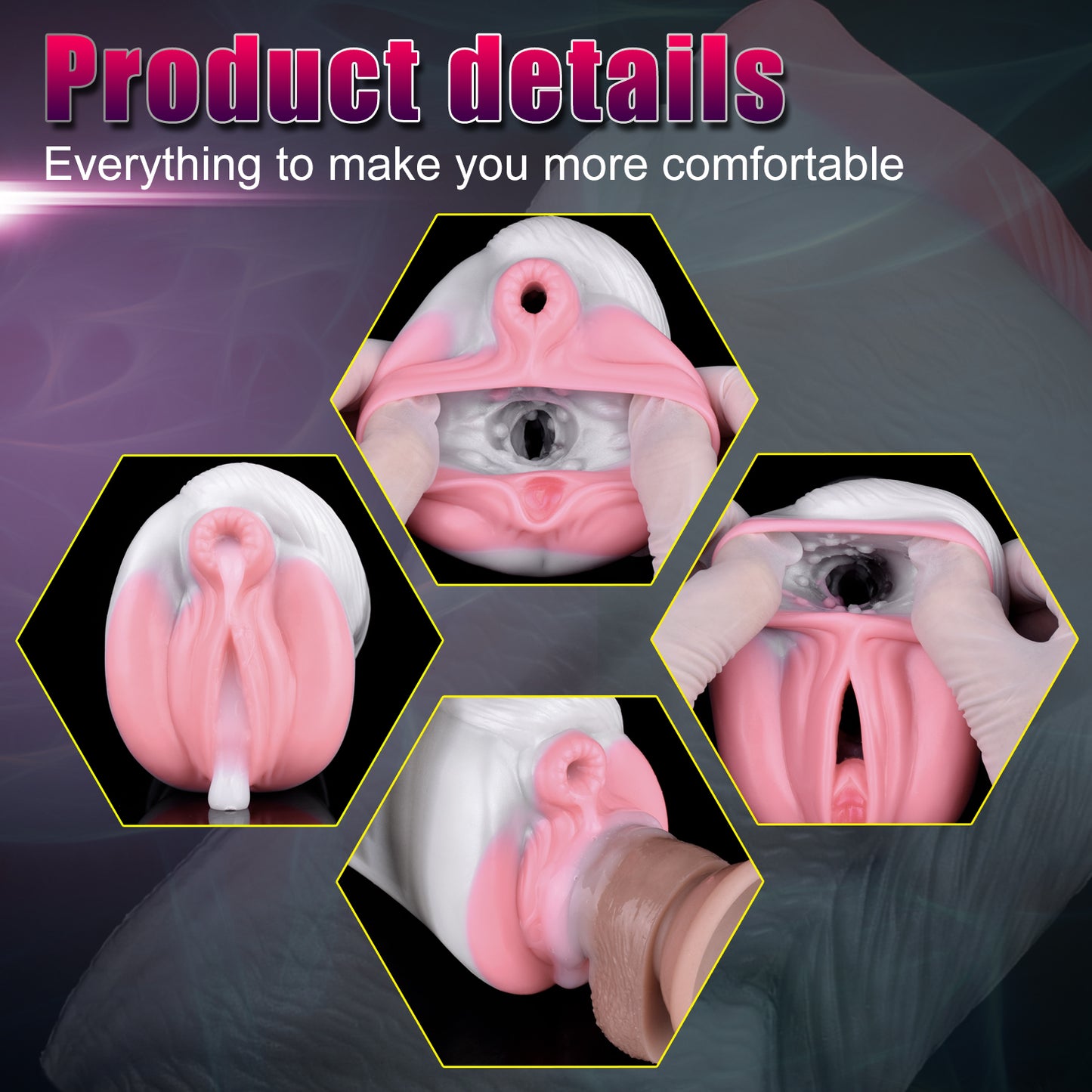 Masturbateur de poche Pink Girl Horse Pussy – Jouets sexuels fantaisie pour hommes