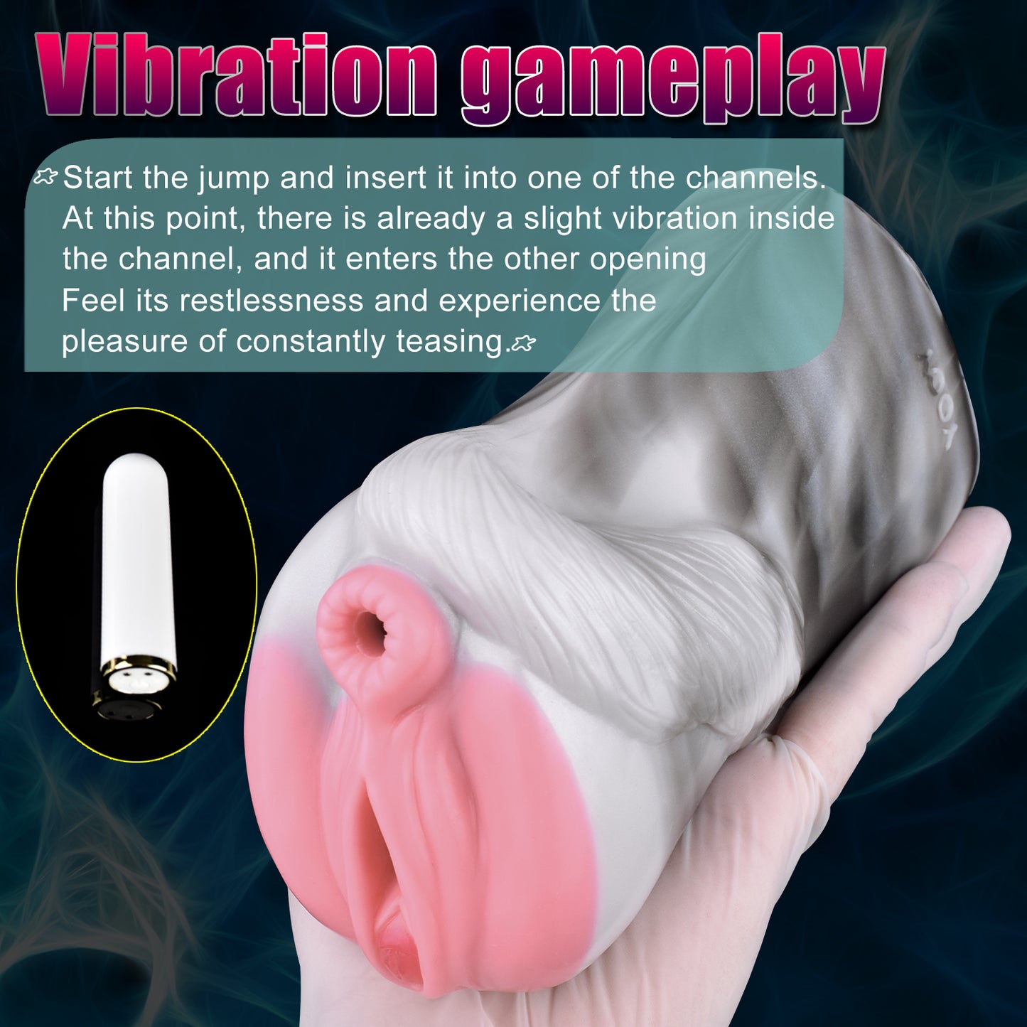 Masturbateur de poche Pink Girl Horse Pussy – Jouets sexuels fantaisie pour hommes