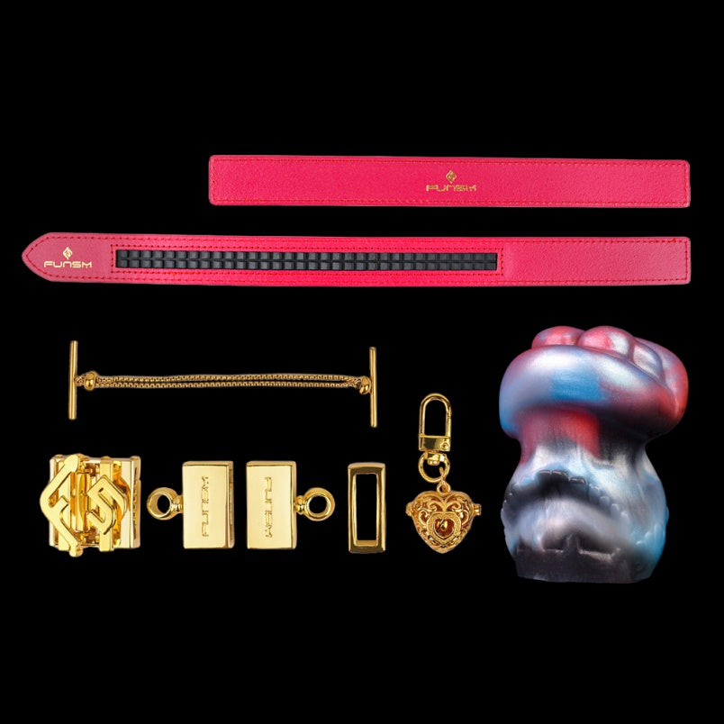Alien Mushroom Fantasy Silikon-Ballknebel – Extreme Bondage BDSM-Spiele, Sexspielzeug für Frauen