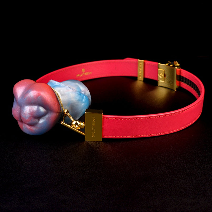 Alien Mushroom Fantasy Silikon-Ballknebel – Extreme Bondage Oral Play Sexspielzeug für Frauen