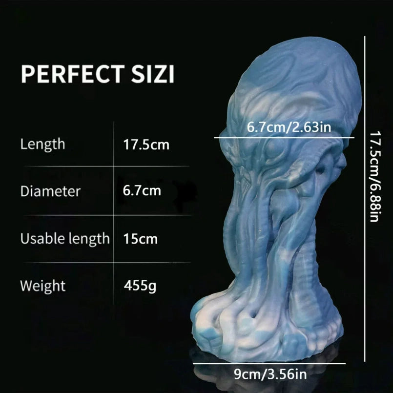 Von Außerirdischen inspirierter Fantasy-Faustdildo aus Silikon – Eine immersive Masturbationsreise zur Vaginalerweiterung
