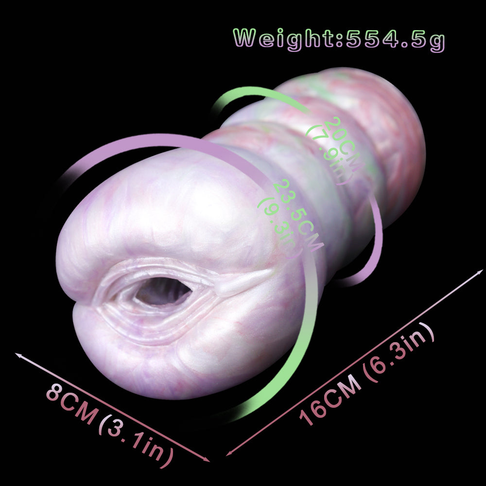 Fantasy Alien Pussy Male Masturbator - Silicone Soft Snake Pussy Vaginal Penis Massager