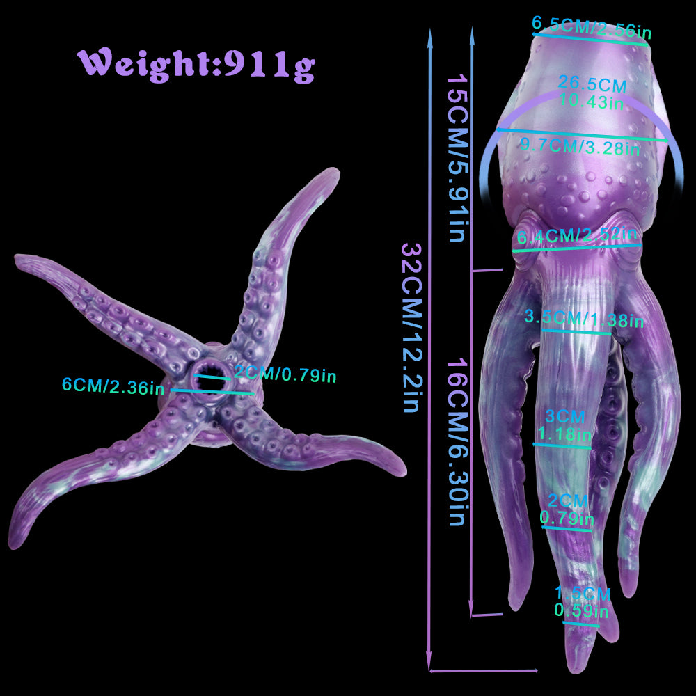 Octopus Pocket Pussy Masturbation Cup pour hommes - Fantasy Tentacle Dildo Silicone Blowjob Sex Toys
