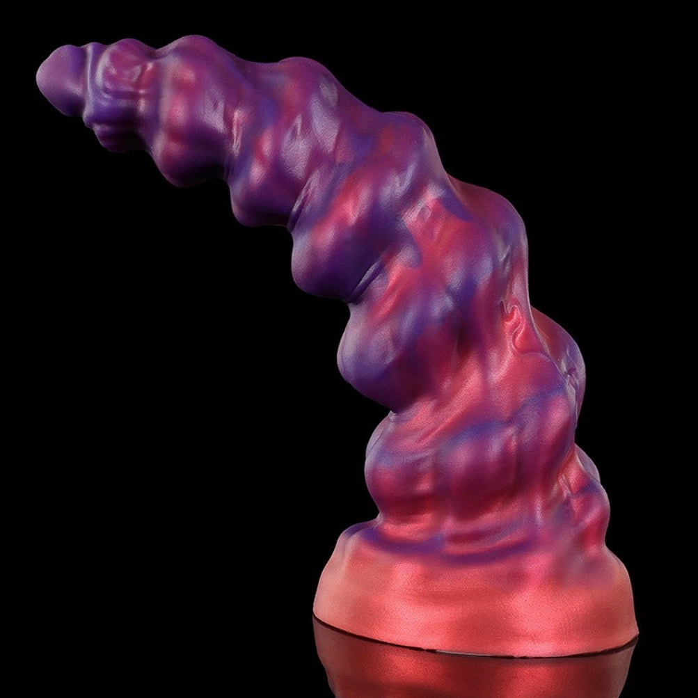 Godemiché anal en spirale Fantasy – Jouet sexuel pour femme, favorisant l'expansion vaginale et le massage orgasmique du point G.