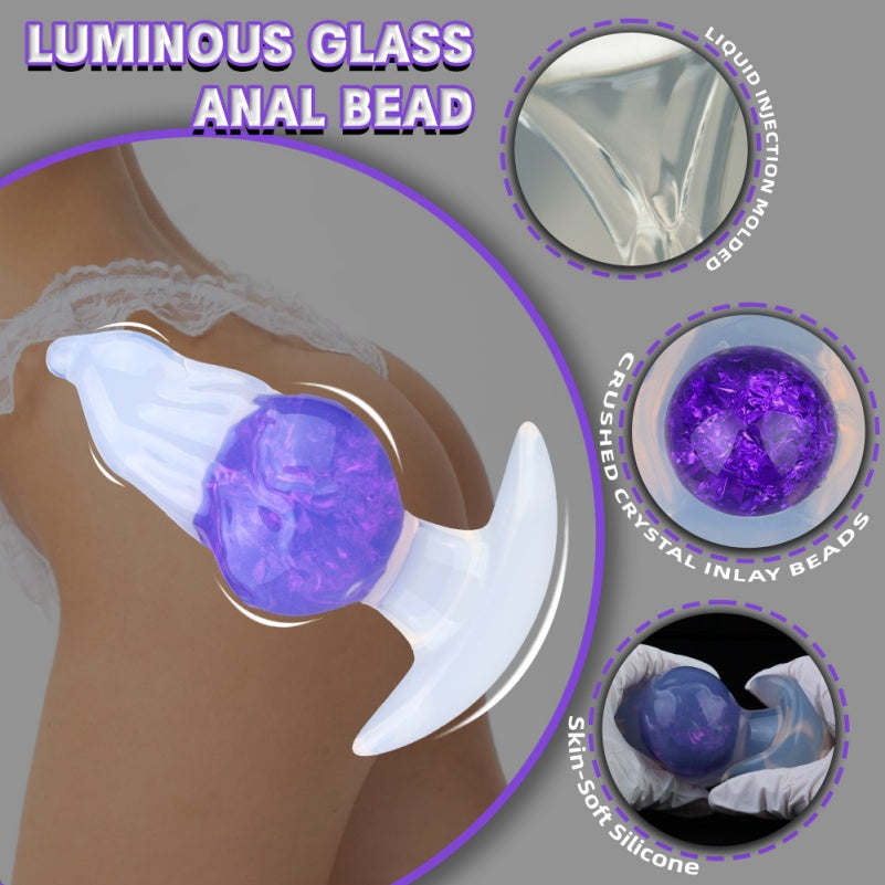 Silikon Strap-On Butt Plug Fantasy Anal Dildo – Einführspielzeug für die weibliche anale und vaginale Stimulation