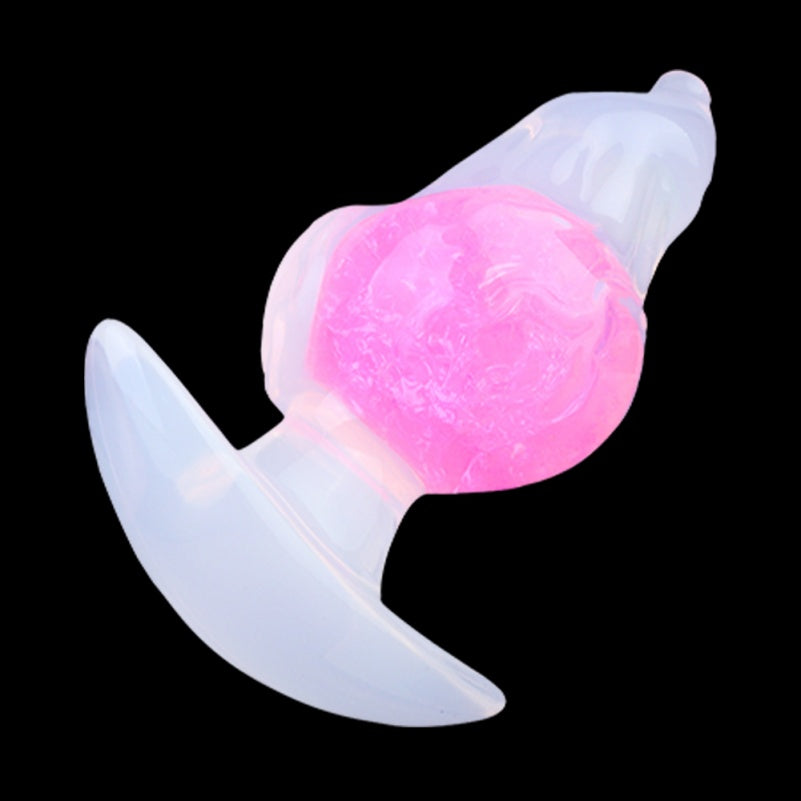 Silikon Strap-On Butt Plug Fantasy Anal Dildo – Einführspielzeug für die weibliche anale und vaginale Stimulation