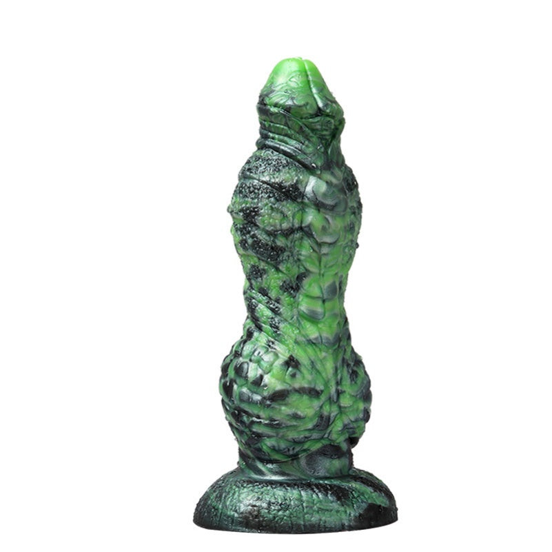 Einführbarer Fantasy-Faustdildo aus Silikon – Sexspielzeug für Frauen mit gezielt anschwellender Anal- und Vaginalfunktion