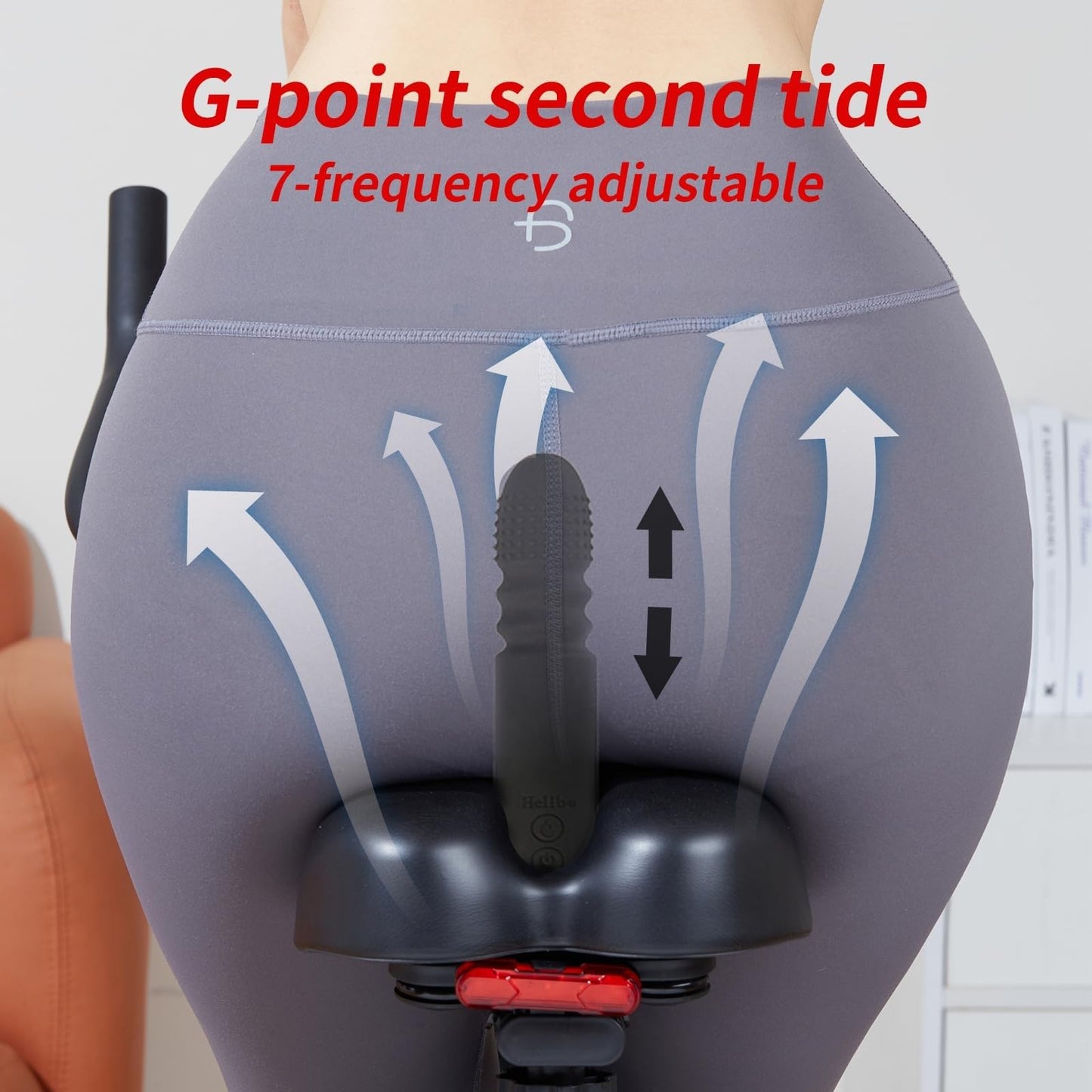 Machine sexuelle à gode et vélo – Vibromasseur à selle télécommandé pour un plaisir intense
