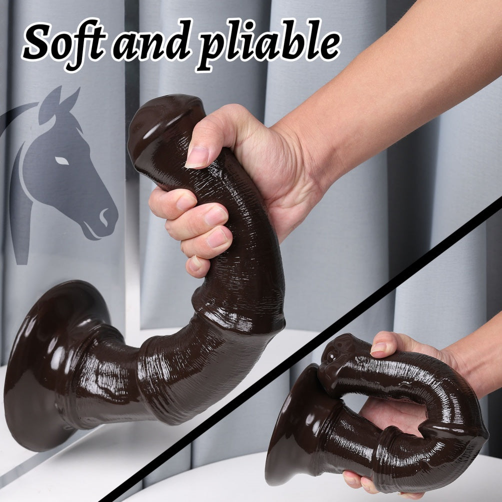 Gode fantastique en silicone Monster Horse Fantasy – Jouet de masturbation anale et vaginale profonde pour femme