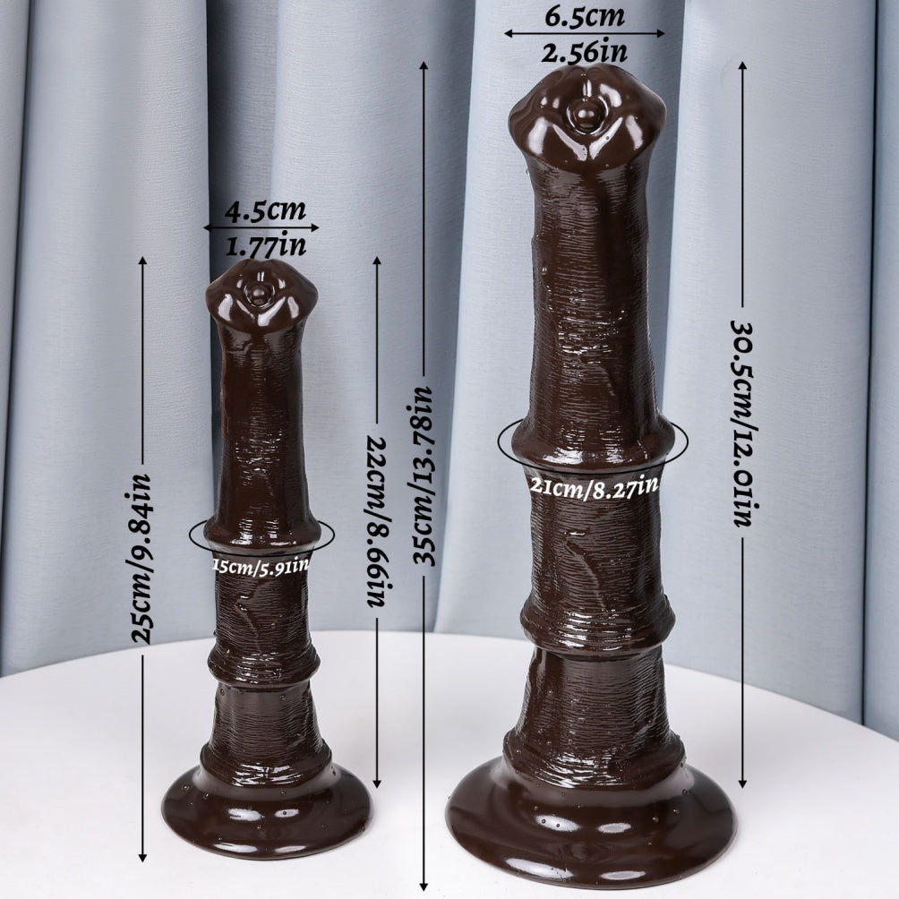 Gode fantastique en silicone Monster Horse Fantasy – Jouet de masturbation anale et vaginale profonde pour femme