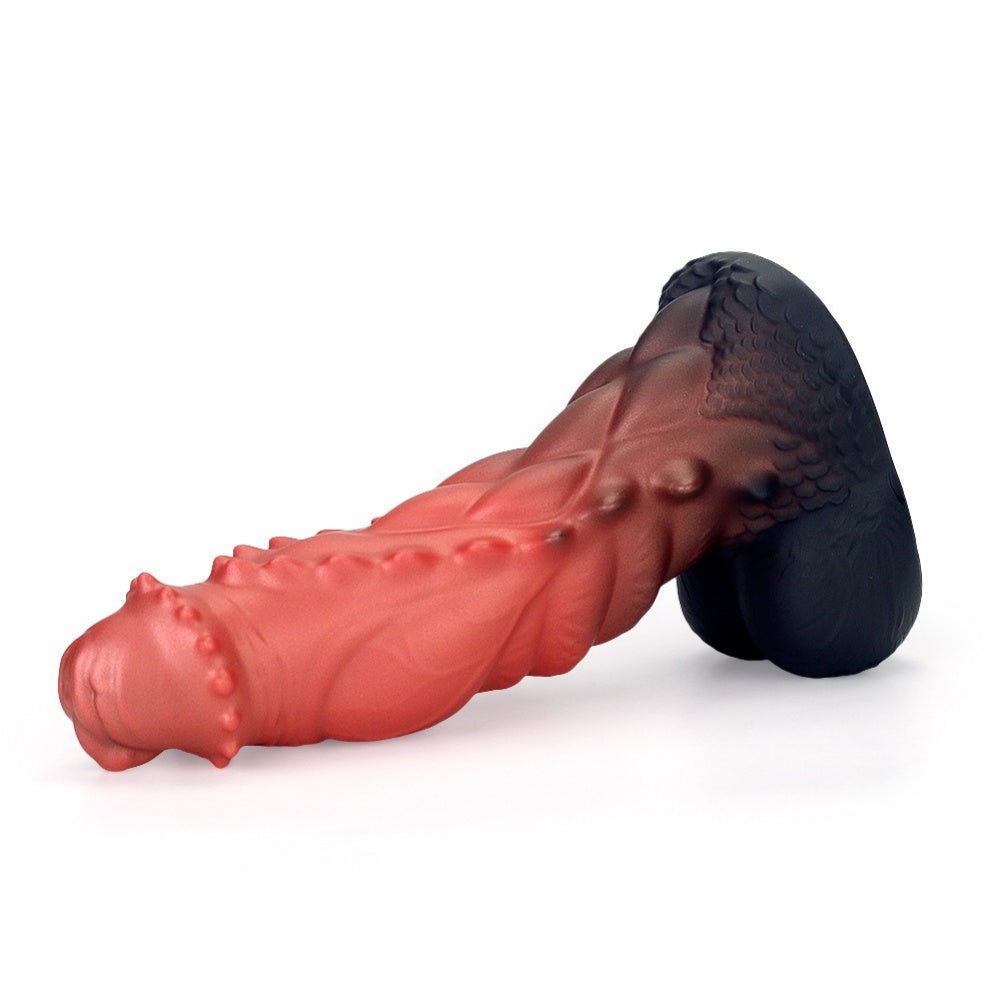 Gemini said Fantasy Dragon Monster Dildo with Suction Cup - G-Spot Stimulating Sex Toy for Orgasmic Massage