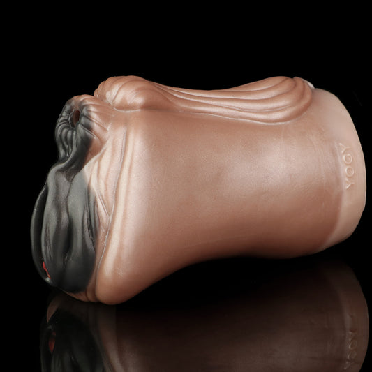 Ebony Horse Pussy Realistic Animal Sex - Silicone Pocket Masturbator Male Blowjob Stroker