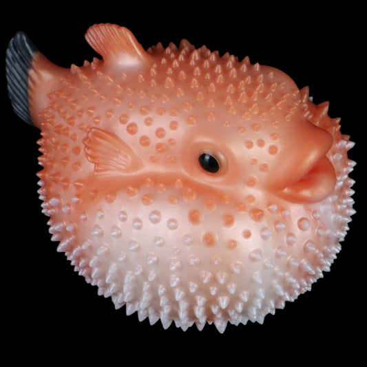 Pearl Puffer Pocket Pussy Sex Toys for Men Blowjob - Fantasy Plump Silicone Male Masturbator
