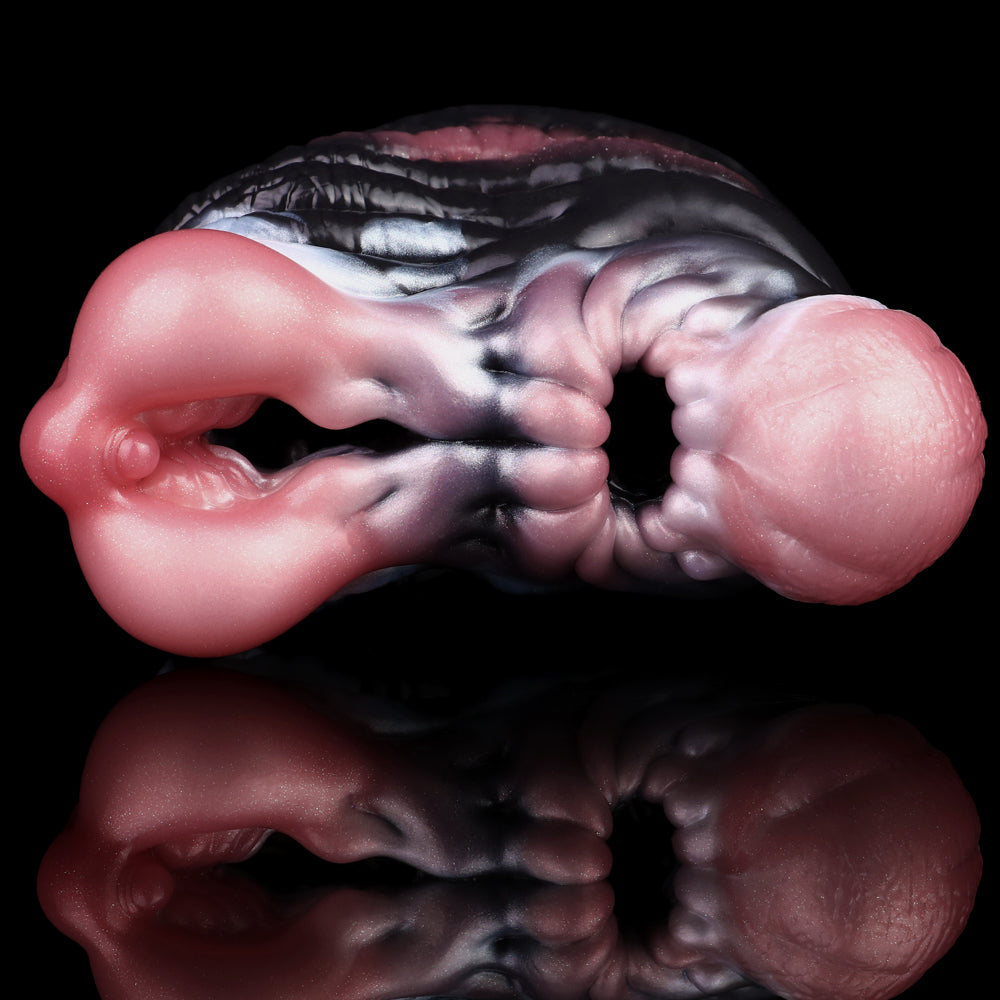 Masturbateur masculin avec chattes d'éléphants - Fantasme de poche, chatte, pénis, fellation, lait