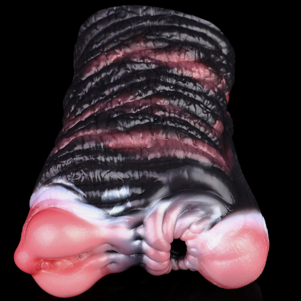 Masturbateur masculin avec chattes d'éléphants - Fantasme de poche, chatte, pénis, fellation, lait