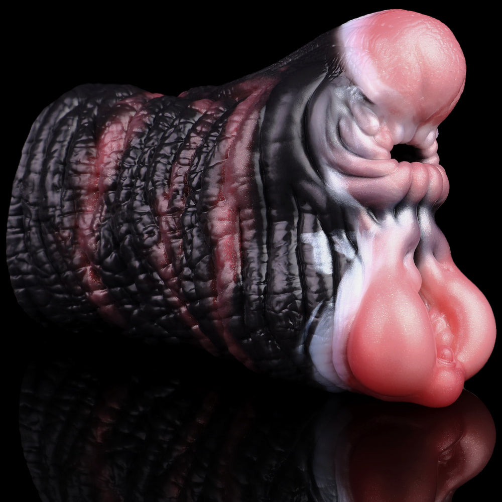 Masturbateur masculin avec chattes d'éléphants - Fantasme de poche, chatte, pénis, fellation, lait