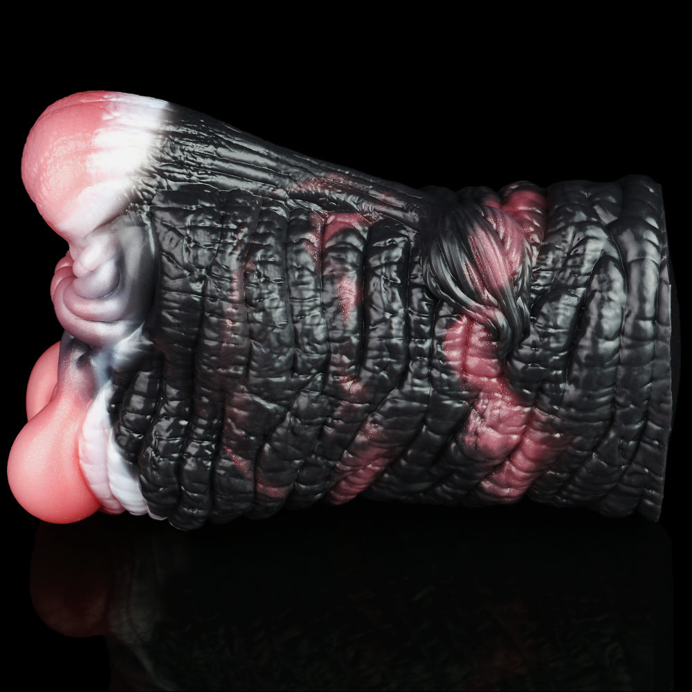 Masturbateur masculin avec chattes d'éléphants - Fantasme de poche, chatte, pénis, fellation, lait