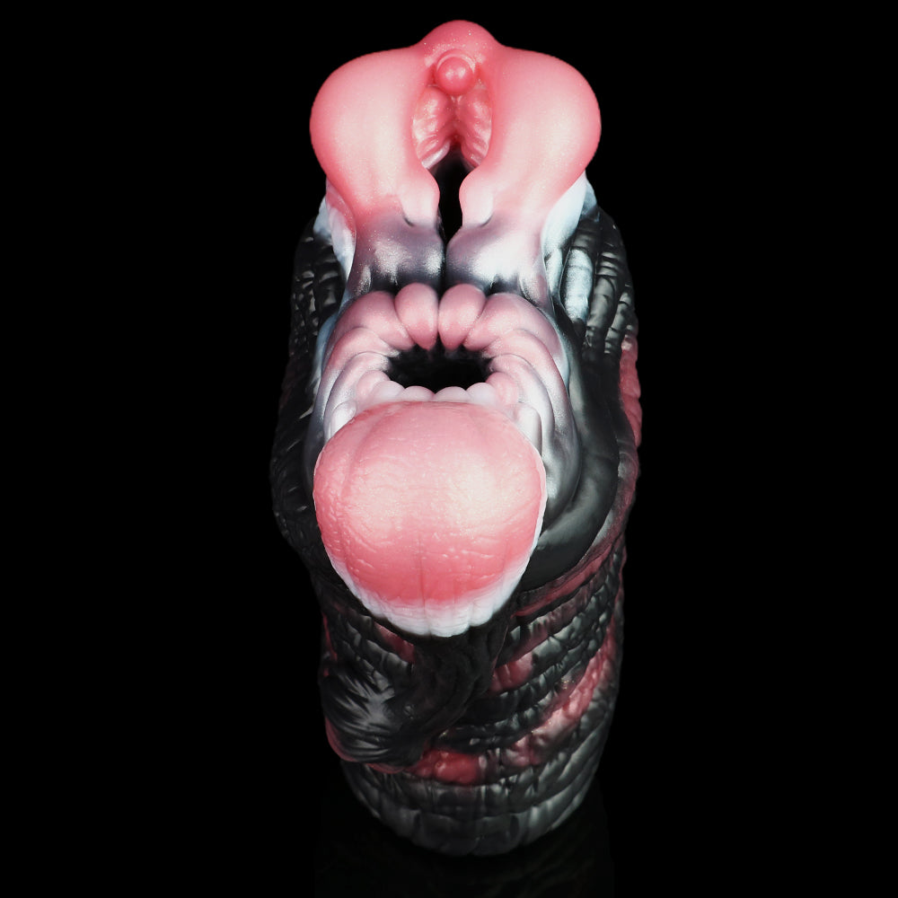 Masturbateur masculin avec chattes d'éléphants - Fantasme de poche, chatte, pénis, fellation, lait