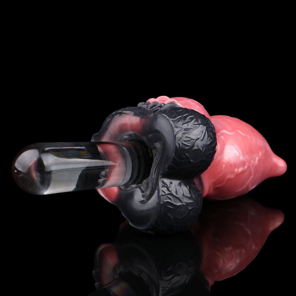 Dogdildo Pocket Pussy Masturbation Sleeve - Big Knotted Pegging Sexual Masturbation