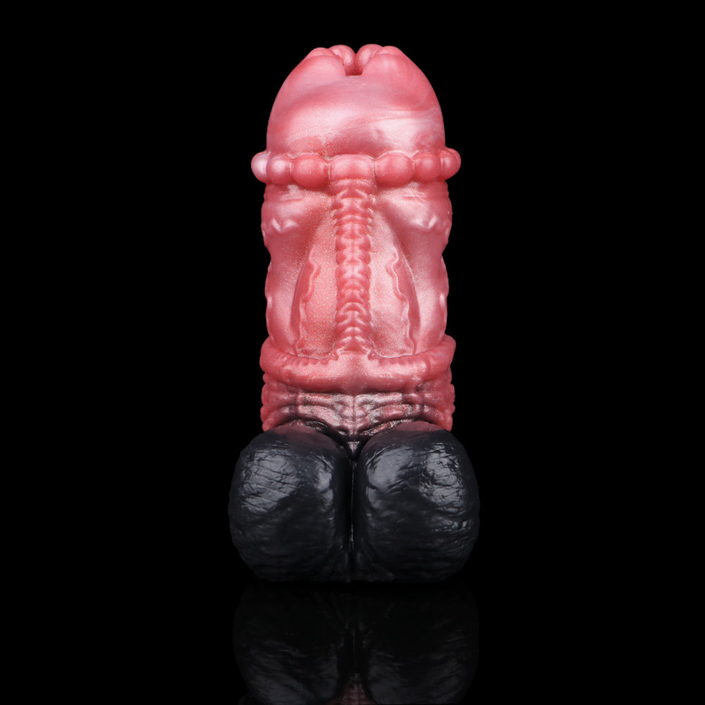 Horsedildo Masturbation Sleeve Pocket Pussy - 2-in-1 Fantasy Penissleeve Pegging Sexuality