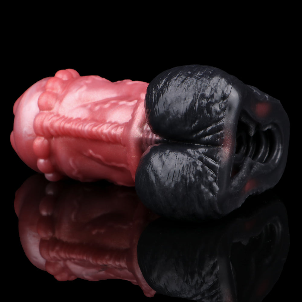 Horsedildo Masturbation Sleeve Pocket Pussy - 2-in-1 Fantasy Penissleeve Pegging Sexuality