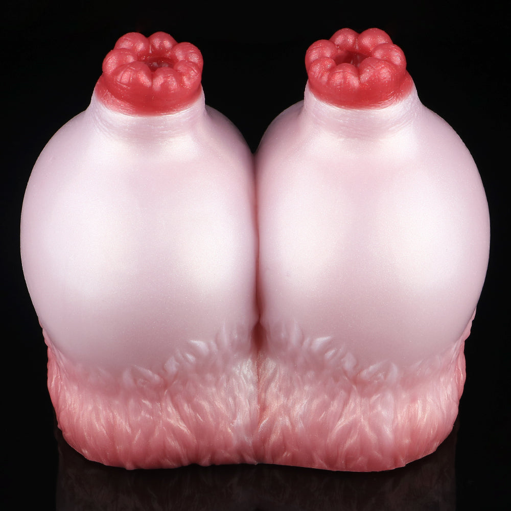 Poupée sexuelle fantaisie au lait de chèvre – Masturbateur double action pour pénis en poitrine de mouton Ma Sex Toy