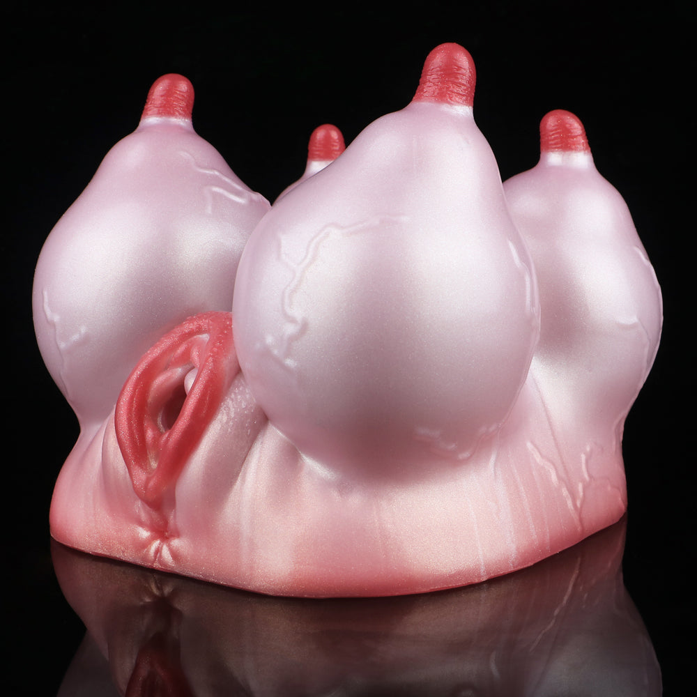 Cow Pussy Torso Fantasy Masturbator - Realistic Animal 4 Teasing Nipples Riding Masturbation
