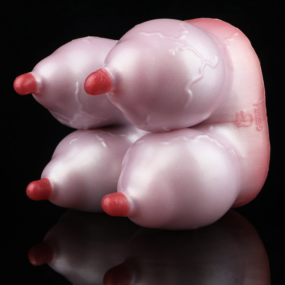 Cow Pussy Torso Fantasy Masturbator - Realistic Animal 4 Teasing Nipples Riding Masturbation