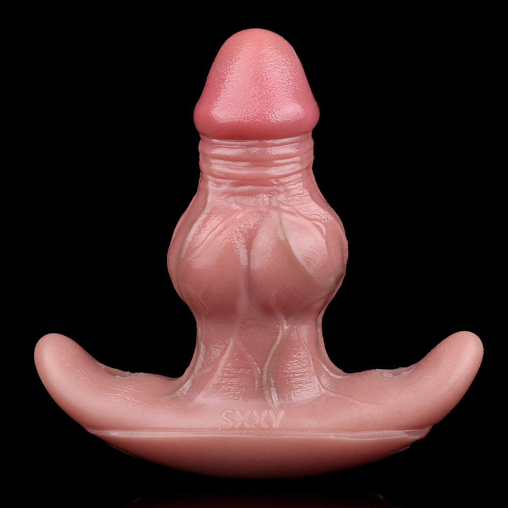 Plug anal vibrant télécommandé en silicone pour homme et femme