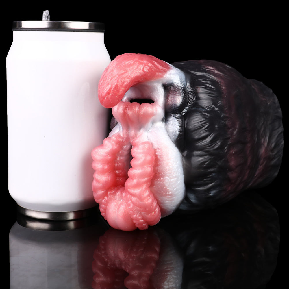 Fantasy Animal Pussies Pocket Masturbation Cup - Realistic Grizzly Grip Penis Massage Milk
