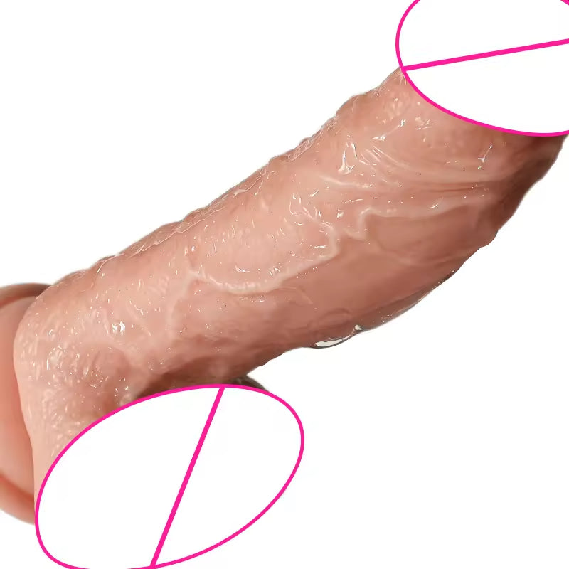 Godemichet Anal réaliste en PVC de qualité supérieure, faux pénis souple, jouets sexuels pour femmes