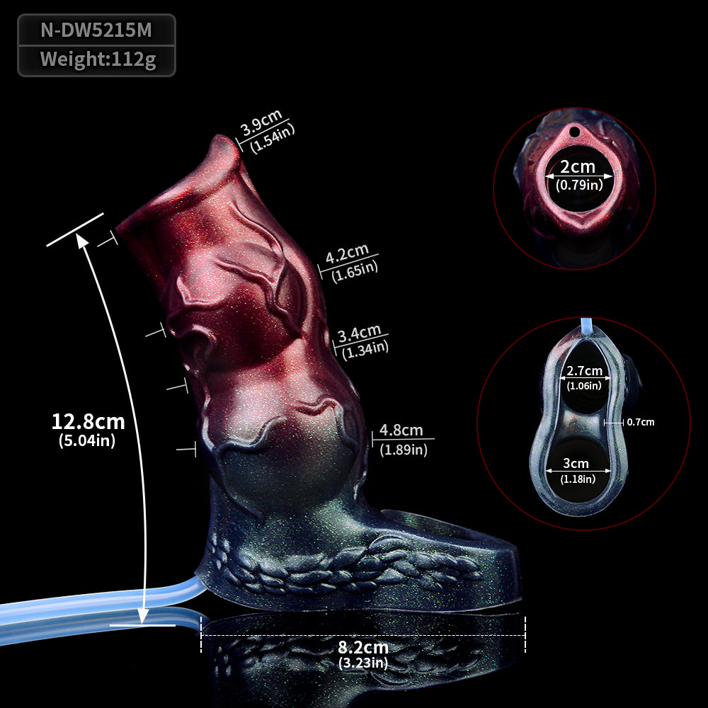 Squirting Fantasy Penishülle - Monsterdildo Cumming Cocksleeve Sexspielzeug für Männer