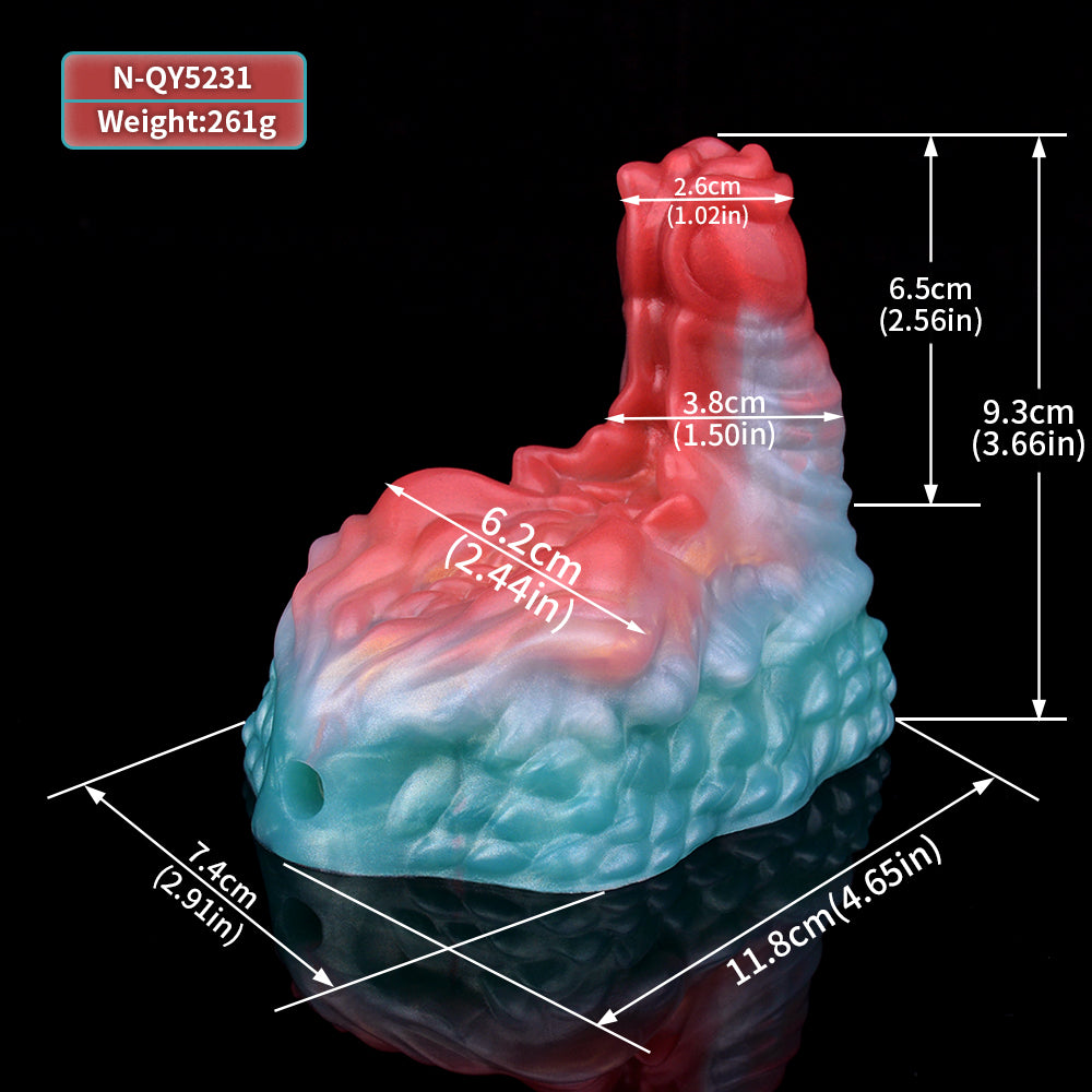 Vibrierender Bullet Monster Grinder Sexspielzeug - Fernbedienungs-Vibrator G-String Strapless Massager