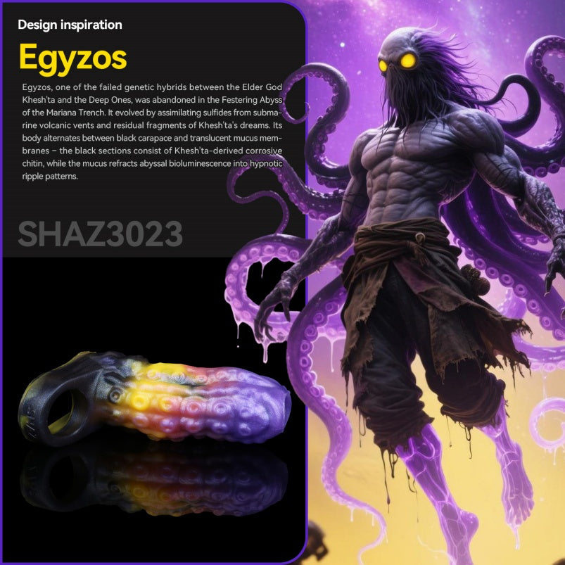 Fantasy Octopus 5-Inch Penis Extender – Built-in Spiral Texture for Intense Male Stimulation