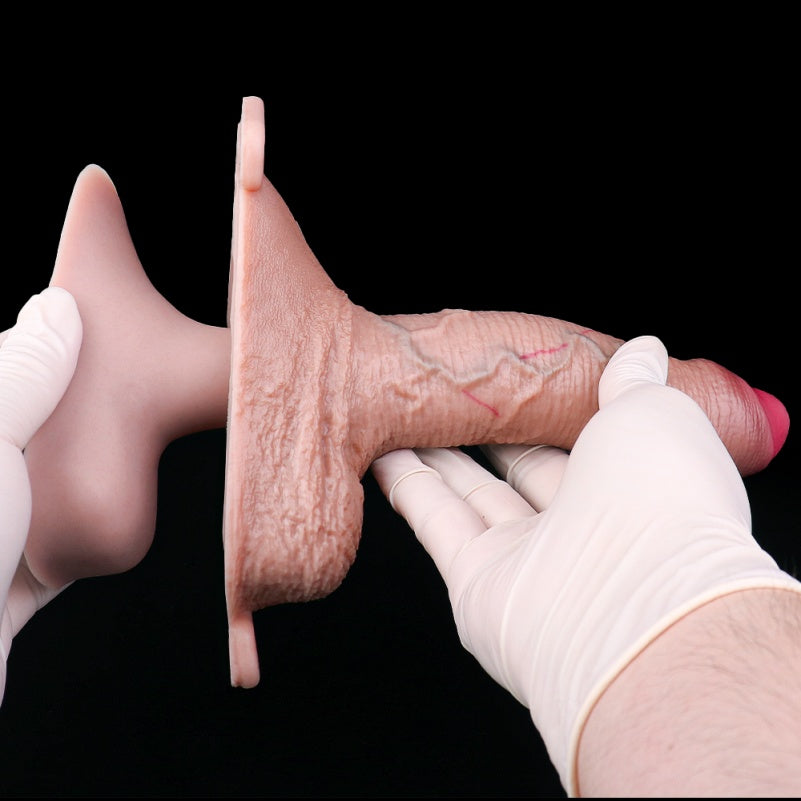 6-Zoll-Fantasy-realistische Strap-On-Penishülle – Penisverlängerung für Männer und dickeres Spielzeug
